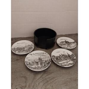 ALTENKUNSTADT Mini Small Plates Coasters Frankfurt Germany Scenes